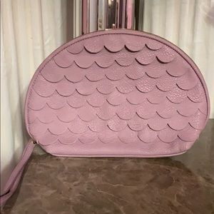 BCBG lavender clutch